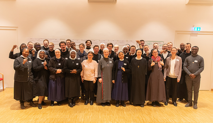 Rund 40 junge Ordensleute waren beim „Ordenstag Young“. 